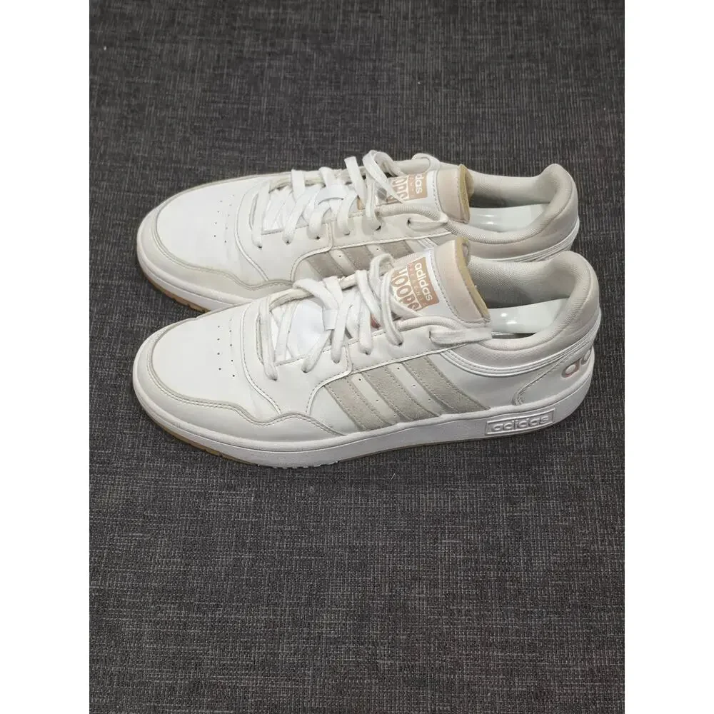 adidas Hoops 3.0 Low Classic Vintage White Magic Beige Men’s Size 8.5 IF2634